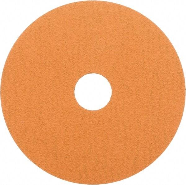 WALTER Surface Technologies - 4-1/2" Diam 7/8" Hole 100 Grit Fiber Disc - Ceramic, Series 15-X, Coolcut XX - Caliber Tooling