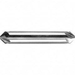 Melin Tool - 5/16" Head Diam, 5/16" Shank Diam, 6 Flute 90° High Speed Steel Countersink - Caliber Tooling