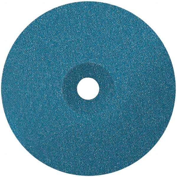 WALTER Surface Technologies - 7" Diam 7/8" Hole 24 Grit Fiber Disc - Zirconia Alumina, Series 15-P, Topcut - Caliber Tooling