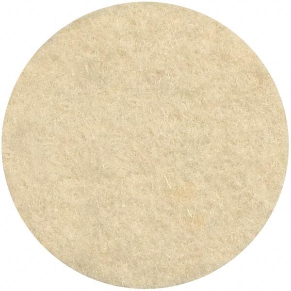 WALTER Surface Technologies - 2" Diam, Unmounted Buffing Wheel - Quick Change Felt Disc - Caliber Tooling