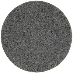 WALTER Surface Technologies - 3" Medium Grade Aluminum Oxide Deburring Disc - Quick Change Connection, Gray, 15,100 Max RPM - Caliber Tooling