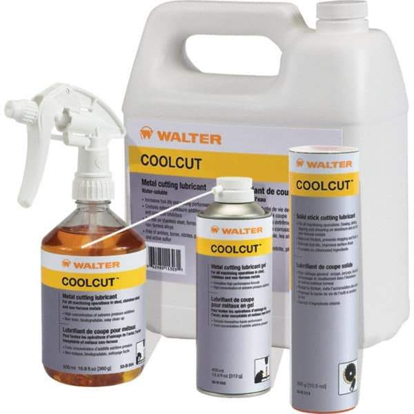 WALTER Surface Technologies - CoolCut, 55 Gal Bottle Cutting Fluid - Liquid, For Broaching, Drilling, Milling, Reaming, Sawing, Shearing, Tapping - Caliber Tooling