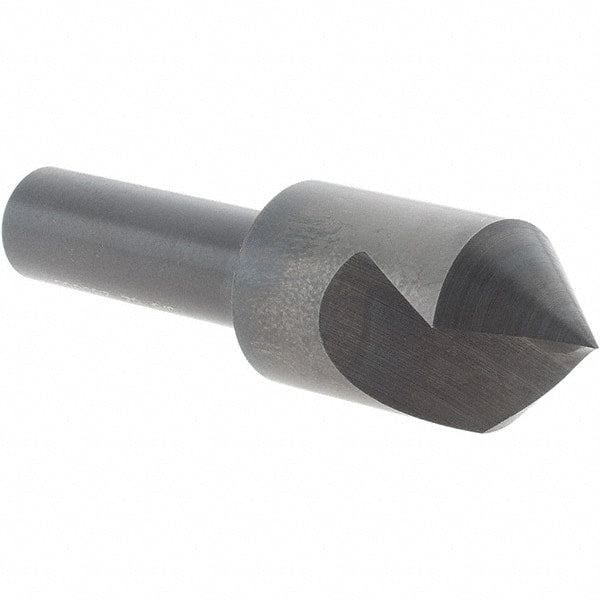 Melin Tool - 5/8" Head Diam, 3/8" Shank Diam, 1 Flute 82° High Speed Steel Countersink - Caliber Tooling