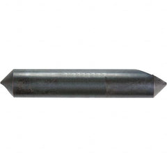 Melin Tool - 1/8" Head Diam, 1/8" Shank Diam, 1 Flute 60° High Speed Steel Countersink - Caliber Tooling