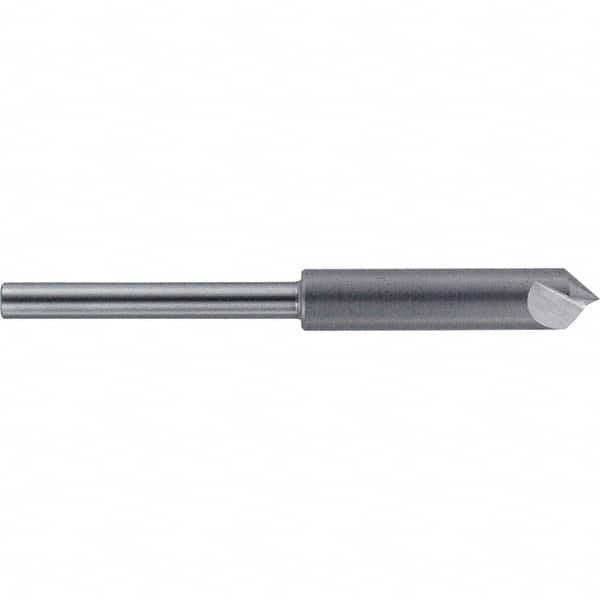 Melin Tool - 5/8" Head Diam, 3/8" Shank Diam, 1 Flute 82° High Speed Steel Countersink - Caliber Tooling