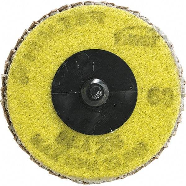 WALTER Surface Technologies - 60 Grit, 2-1/2" Disc Diam, Aluminum Oxide Flap Disc - 23,000 Max RPM, Fiber Backing, Quick Change Type R Attaching System, Coated - Caliber Tooling