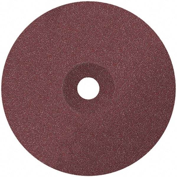 WALTER Surface Technologies - 7" Diam 7/8" Hole 60 Grit Fiber Disc - Aluminum Oxide, Series 15-C, CoolCut - Caliber Tooling