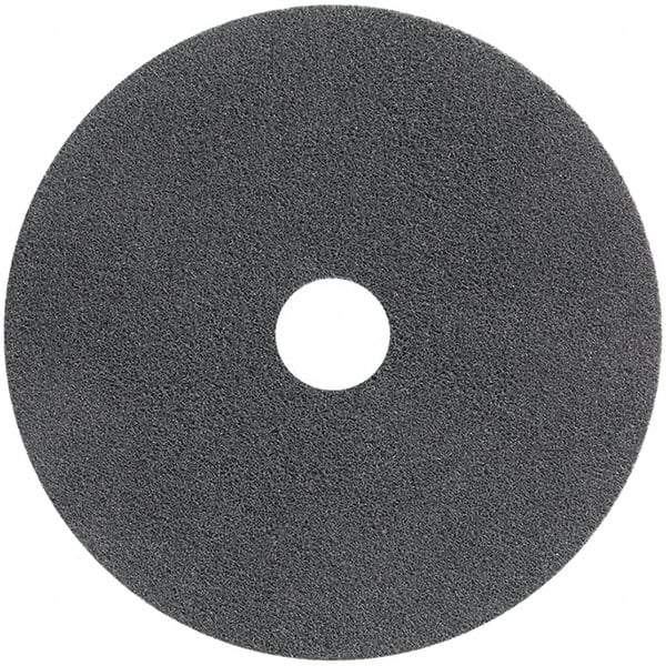 WALTER Surface Technologies - 6" Diam, 1/4" Face Width, 1" Center Hole, Medium Grade, Aluminum Oxide Deburring Wheel - Unitized, Hard Grade, 7,500 RPM - Caliber Tooling