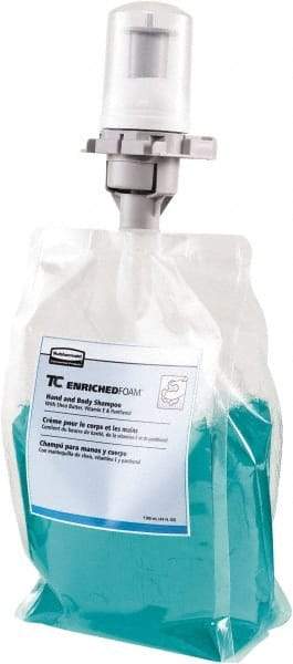 Rubbermaid - 1,300 mL Dispenser Refill Fresh Spring Hair & Body Wash - Pearlized Aqua - Caliber Tooling