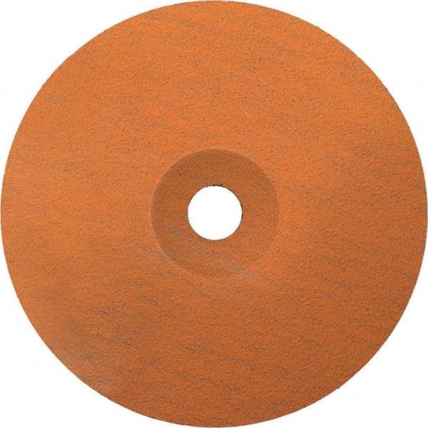 WALTER Surface Technologies - 7" Diam 7/8" Hole 36 Grit Fiber Disc - Ceramic, Series 15-X, Coolcut XX - Caliber Tooling