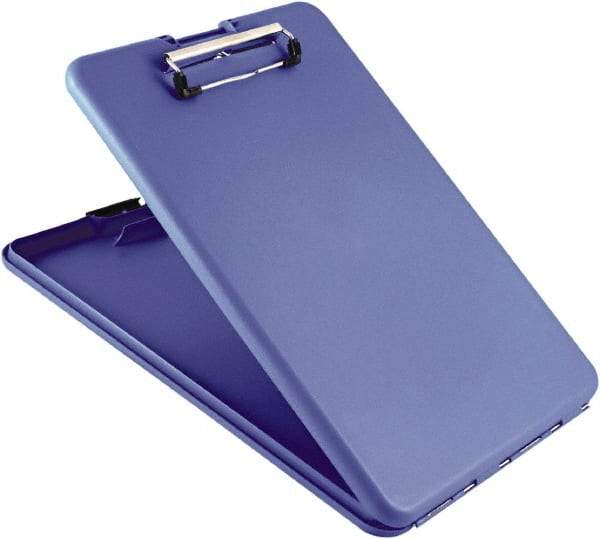 Saunders - 1-1/4" Long x 9-1/2" Wide, Clip Board - Blue - Caliber Tooling