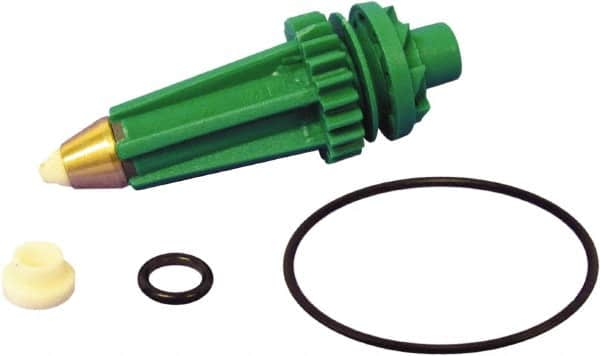 Kranzle - Rotating, Brass, Ceramic, Plastic & Rubber, Pressure Washer Nozzle Repair Kit - 1.8mm Orifice Diam, Green - Caliber Tooling