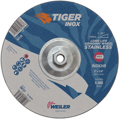 9X1/4 TIGER INOX TYPE 27 GRIND WHL - Caliber Tooling