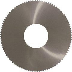 Controx - 1-3/4" Diam x 1/16" Blade Thickness x 1/2" Arbor Hole Diam, 72 Tooth Slitting and Slotting Saw - Arbor Connection, Right Hand, Uncoated, Solid Carbide, Concave Ground - Caliber Tooling