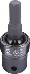 Sunex Tools - 1/2" Drive, 3/8" Impact Hex Bit Socket - Caliber Tooling