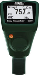 Extech - 0 to 78.7 mil LCD Coating Thickness Gage - For Use with Ferrous/Nonferrous Coatings - Caliber Tooling