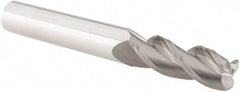 M.A. Ford - 1/2", 3 Flute, Solid Carbide, 1/8" Corner Radius End Mill - 4" OAL, 1-1/2" LOC - Caliber Tooling