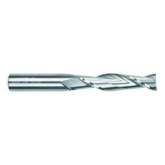 1/4 Dia. x 3 Overall Length 2-Flute Square End Solid Carbide SE End Mill-Round Shank-Center Cut-Uncoated - Caliber Tooling