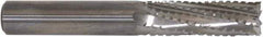 Controx - 9.53mm Cutting Diam x 1-1/4" Length of Cut, 8 Flute, Upcut Spiral Router Bit - Uncoated, Right Hand Cut, Solid Carbide, 3" OAL x 3/8" Shank Diam, Centercutting - Caliber Tooling