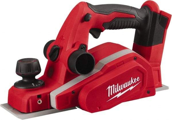 Milwaukee Tool - Power Planers & Joiners Type: Hand-Held Depth of Cut (mm): 1.98 - Caliber Tooling