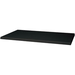 Hallowell - Charcoal, Cold Rolled Sheet Steel, Cabinet Shelf - 36" Wide x 24" Deep x 1" High Body - Caliber Tooling