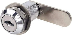 Hallowell - Fence & Barricade Parts & Accessories Type: Cylinder Lock Material: Steel - Caliber Tooling