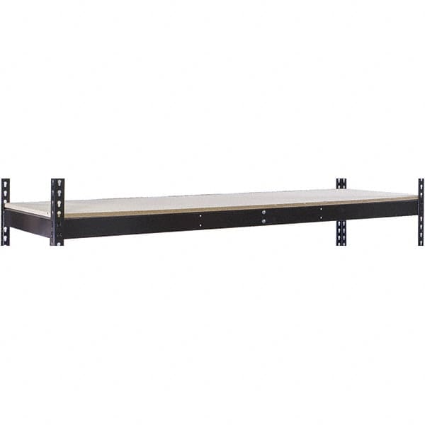 Hallowell - 60" Wide, 5/8 High, Open Shelving Accessory/Component - 30" Deep, Use with Black Rivetwell Double Rivet Boltless Shelving - Caliber Tooling