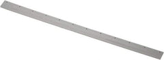 PRO-SOURCE - 36" Rubber Blade Squeegee Refill - Tapered End, Gray - Caliber Tooling