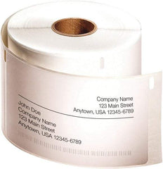 Dymo - 4" Long, White Label Printer Cartridge - For DYMO LabelWriter Printers - Caliber Tooling