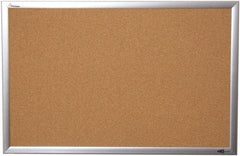 Ability One - 26" Wide x 2" High Self-Heal Cork Bulletin Board - Natural (Color) - Caliber Tooling