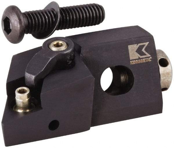 Kennametal - Series Kenloc, Right Hand, MDJN Toolholder Compatibility, DN.. Insert Compatibility, Indexable Turning Cartridge - Pin & Clamp Holding Method, 55mm OAL x 14mm OAW x 19.25mm OAH - Caliber Tooling