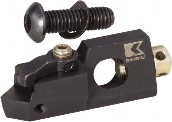 Kennametal - Series Kendex, Right Hand, CSSP Toolholder Compatibility, SP.. Insert Compatibility, Indexable Turning Cartridge - Clamp Holding Method, 6.1mm Max Depth of Cut, 44mm OAL x 10mm OAW x 14.75mm OAH - Caliber Tooling