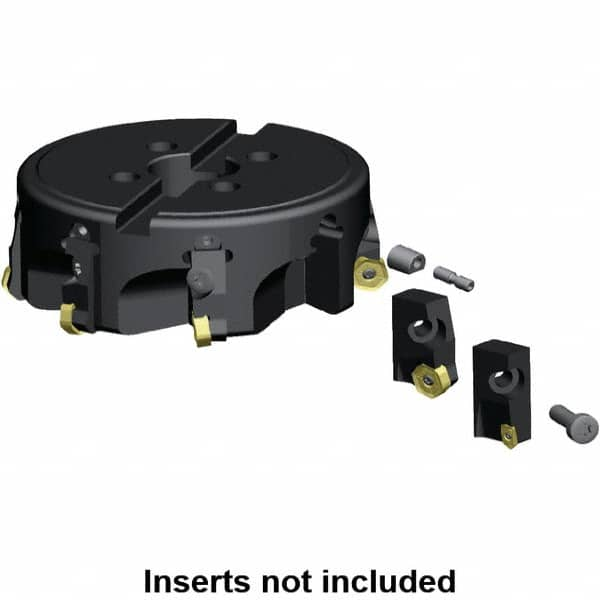 Kennametal - SE.. Insert Style, Indexable Milling Cartridge - KCMS Toolholder Style, Compatible with Face Mills, Series KCMS - Caliber Tooling