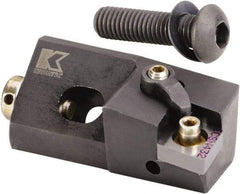 Kennametal - Series Kenloc, Left Hand, MCLN Toolholder Compatibility, CN.. Insert Compatibility, Indexable Turning Cartridge - Pin & Clamp Holding Method, 55mm OAL x 14mm OAW x 19.25mm OAH - Caliber Tooling