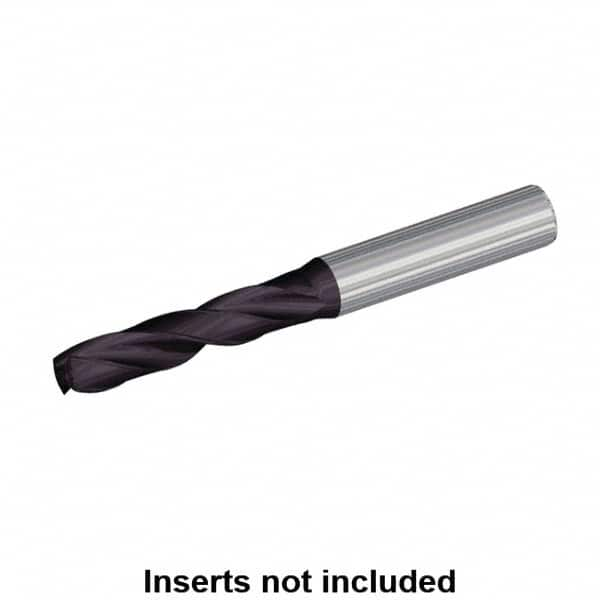 Kennametal - 5.4mm 140° Spiral Flute Solid Carbide Screw Machine Drill Bit - Caliber Tooling