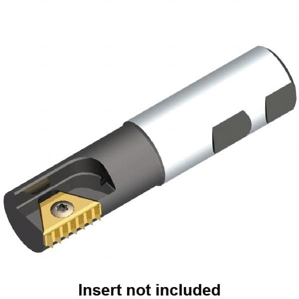 Kennametal - 25mm Cut Diam, 40mm Max Hole Depth, 63/64" Shank Diam, Internal Indexable Thread Mill - Insert Style STN 27.. C, 27mm Insert Size, 1 Insert, Toolholder Style TMS, 98mm OAL - Caliber Tooling