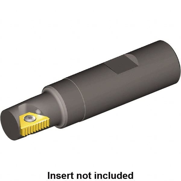 Kennametal - 19mm Cut Diam, 23mm Max Hole Depth, 20mm Shank Diam, Internal/External Indexable Thread Mill - Insert Style STN 16, 16mm Insert Size, 1 Insert, Toolholder Style TMS, 85mm OAL - Caliber Tooling