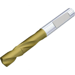 Kennametal - 13.9mm 140° Spiral Flute Solid Carbide Screw Machine Drill Bit - Caliber Tooling