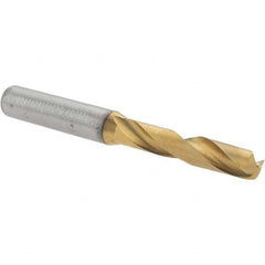 Kennametal - 8.2mm 140° Spiral Flute Solid Carbide Screw Machine Drill Bit - Caliber Tooling