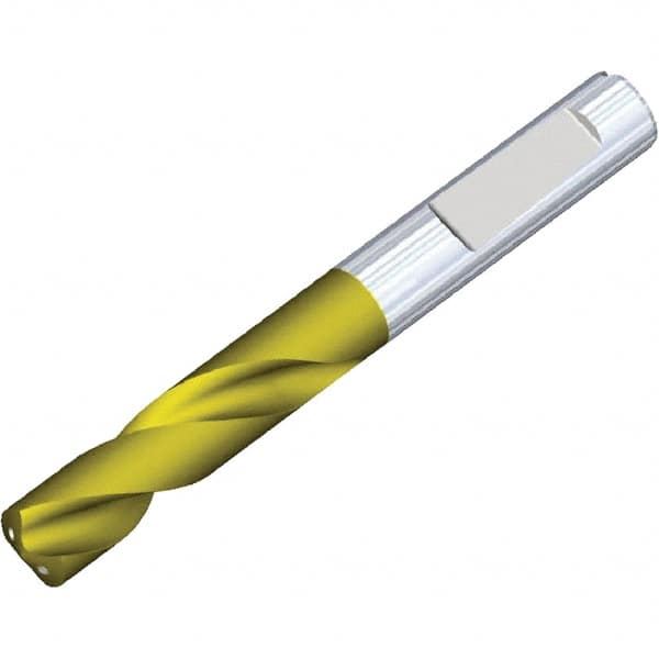 Kennametal - 6mm 140° Spiral Flute Solid Carbide Screw Machine Drill Bit - Caliber Tooling