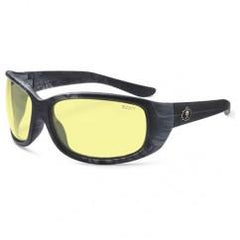 ERDA-TY YELLOW LENS SAFETY GLASSES - Caliber Tooling