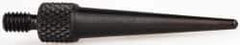 Starrett - #4-48, 1/16" Ball Diam, Steel Tapered Contact Point - 1" Contact Point Length, Use with AGD Dial Indicators - Caliber Tooling