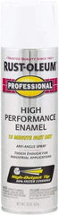 Rust-Oleum - White, Gloss, Rust Proof Enamel Spray Paint - 14 Sq Ft per Can, 15 oz Container, Use on Multipurpose - Caliber Tooling