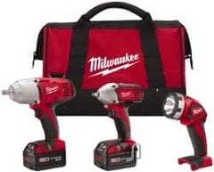 Milwaukee Tool - 18 Volt Cordless Tool Combination Kit - Caliber Tooling