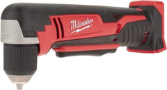 Milwaukee Tool - 18 Volt 3/8" Chuck Right Angle Handle Cordless Drill - 0-1500 RPM, Keyless Chuck, Reversible, Lithium-Ion Batteries Not Included - Caliber Tooling