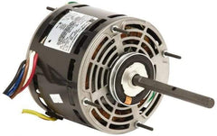 US Motors - 1/3 hp, ODP Enclosure, Auto Thermal Protection, 1,075 RPM, 208-230 Volt, 60 Hz, Industrial Electric AC/DC Motor - Size 48 Frame, Hub/Stud Mount, 3 Speed, Sleeve Bearings, 2.0 Full Load Amps, A Class Insulation, CCW Lead End - Caliber Tooling