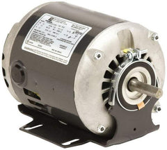 US Motors - 1/3 hp, ODP Enclosure, Auto Thermal Protection, 1,725 RPM, 115/208-230 Volt, 60 Hz, Industrial Electric AC/DC Motor - Size 56 Frame, Resilient Base Mount, 1 Speed, Ball Bearings, 6.8/3.1-3.4 Full Load Amps, B Class Insulation, Reversible - Caliber Tooling