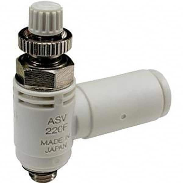 SMC PNEUMATICS - Speed & Flow Control Valves Valve Type: Quick Exhaust Valve Male Thread Size: 3/8 NPT - Caliber Tooling