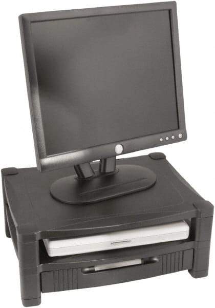 Kantek - Silver Two Level Stand - Use with Laptop, Monitor - Caliber Tooling