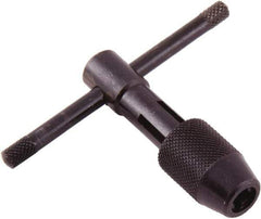 Regal Cutting Tools - #12 to 1/2" Tap Capacity, T Handle Tap Wrench - 3-5/8" Overall Length - Caliber Tooling